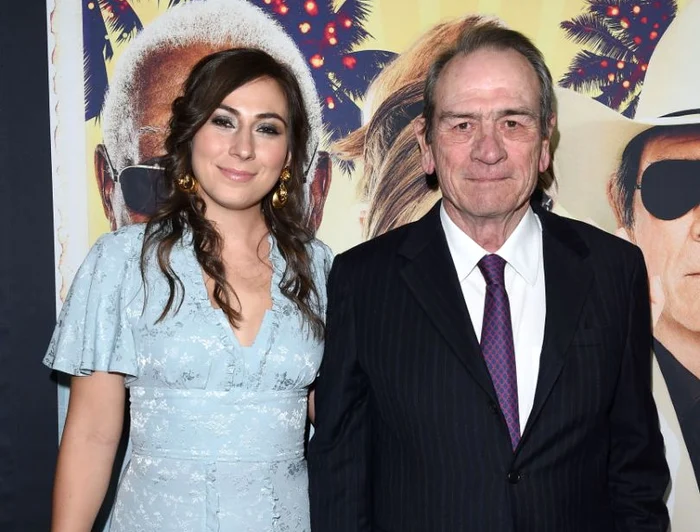 Victoria și actorul Tommy Lee Jones FOTO: captura x