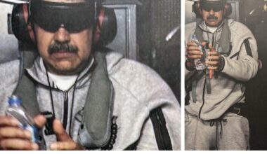 Treningul purtat de Maduro la aducerea în SUA face furori. „Arată ca un om în vacanța de Crăciun”. Cum a fost denumită nuanța