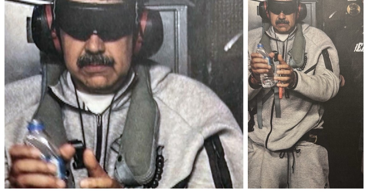 Treningul purtat de Maduro la aducerea în SUA face furori. „Arată ca un om în vacanța de Crăciun”. Cum a fost denumită nuanța