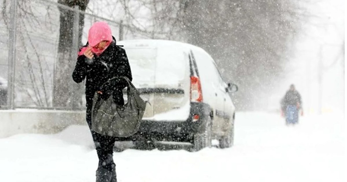 Județele care intră sub Cod galben de ninsori și precipitații însemnate cantitativ, până joi dimineață. Harta cu zonele afectate