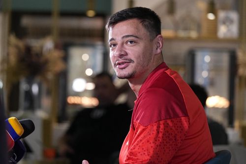 Valentin Țicu în cantonamentul lui Dinamo din Antalya (FOTO: Iosif Popescu / GOLAZO.ro)