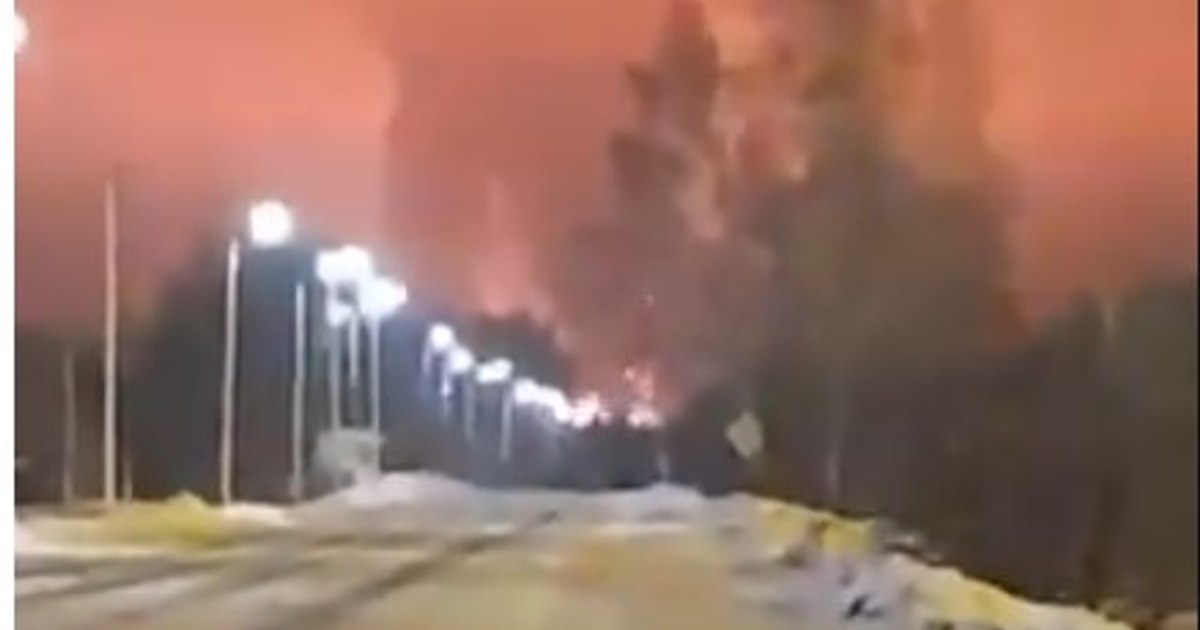 Unitatea de elită Alfa, din nou în acțiune. Explozii pe tot parcursul nopții la un depozit de muniții din adâncul Rusiei