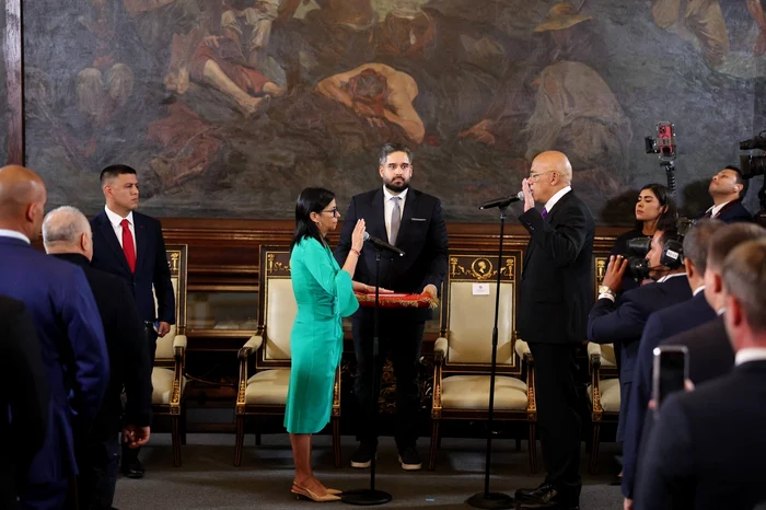 Delcy Rodríguez, președinte interimar. FOTO Profimedia 