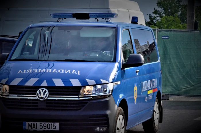 Jandarmii și polițiștii ieșeni au intervenit la fața locului FOTO Arhivă