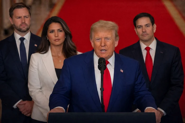 JD Vance, Tulsi Gabbard și Marco Rubio se visează președinți. FOTO: AI