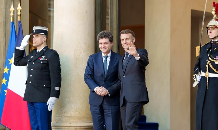 Nicușor Dan și Emmanuel Macron. FOTO presidency. ro