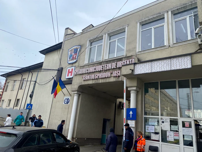 Spitalul „Sf. Spiridon” din Iași/FOTO: Cristian Hitruc