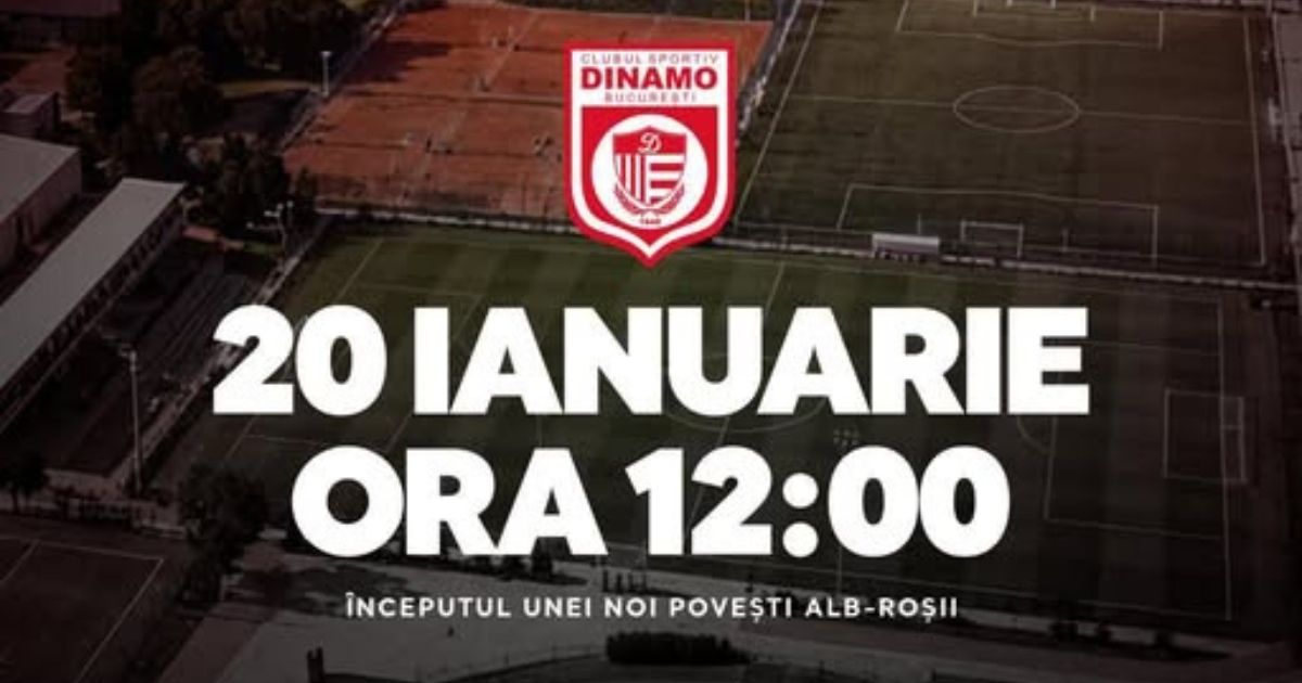 „Save the date!”. Așteptarea ia sfârșit pentru fanii lui Dinamo. Clubul a anunțat ziua în care vor începe lucrările la noul stadion