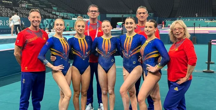 Corina Moroșan (dreapta), forțată se plece de la cârma naționalei de gimnastică. Foto Facebook FRG