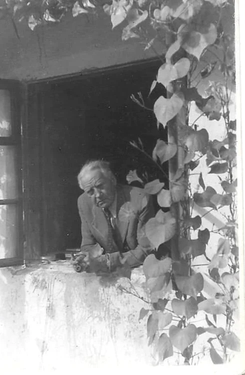 Kurt Mott în lagăr (Arhiva familiei)