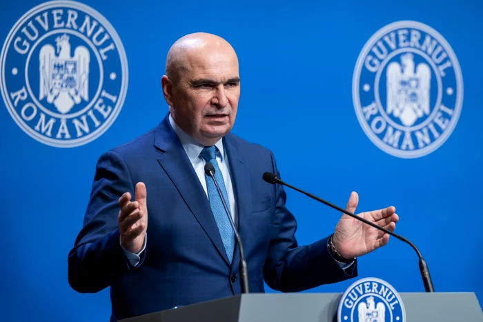 Ilie Bolojan, șeful Guvernului. FOTO: Guvernul României