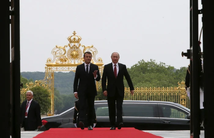 Macron și Putin au avut o relație bună înainte ca Rusia să atace Ucraina. FOTO: EPA