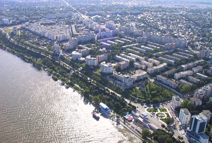 Galaţiul văzut de sus SURSA FOTO Arhivă