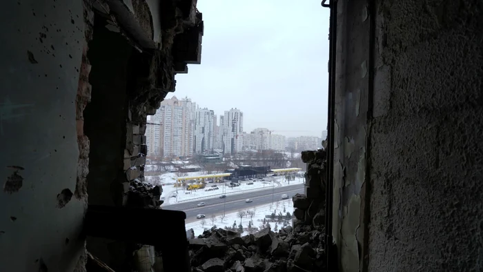 Orașul Kiev FOTO: Olena Zashko/ Facebook