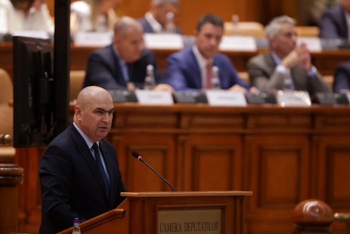 Proiectul va fi adoptat prin asumarea răspunderii Guvernului în Parlament FOTO Inquam/George Călin 