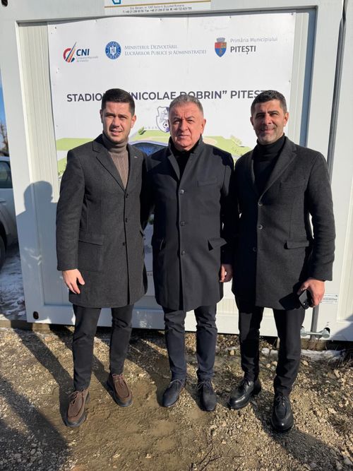 Lucrările la noul stadion „Nicolae Dobrin” pot începe oficial Foto Facebook @companianationaladeinvestitii .jpg