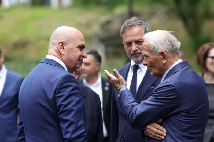 Ilie Bolojan și Theodor Stolojan. FOTO: Inquam Photos / George Călin