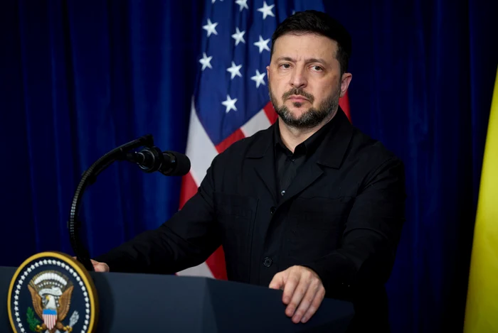 Zelenski conferință de presă Florida FOTO EPA EFE jpg