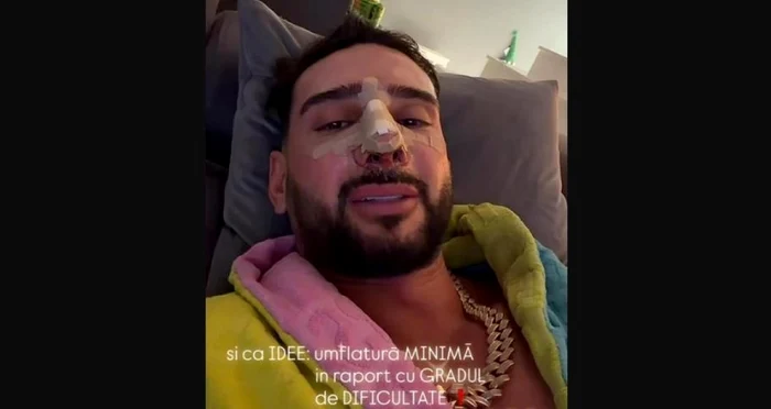 Dorian Popa spune că operaţia nu este una estetică, ci o necesitate medicală. FOTO: Dorian Popa