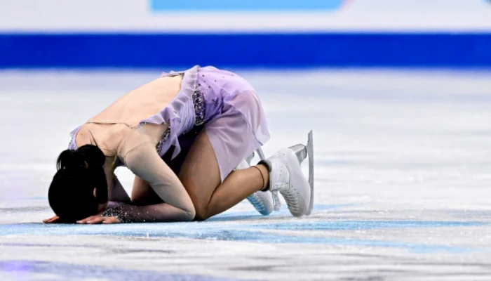 Julia Sauter a izbucnit în lacrimi  Foto/Profimedia 