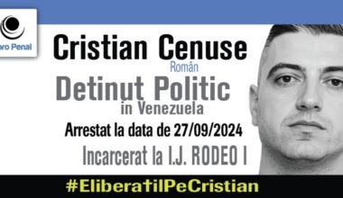 Un turist român reținut de Venezuela în 2024 a fost eliberat. 10 luni soția nu a știut nimic despre el