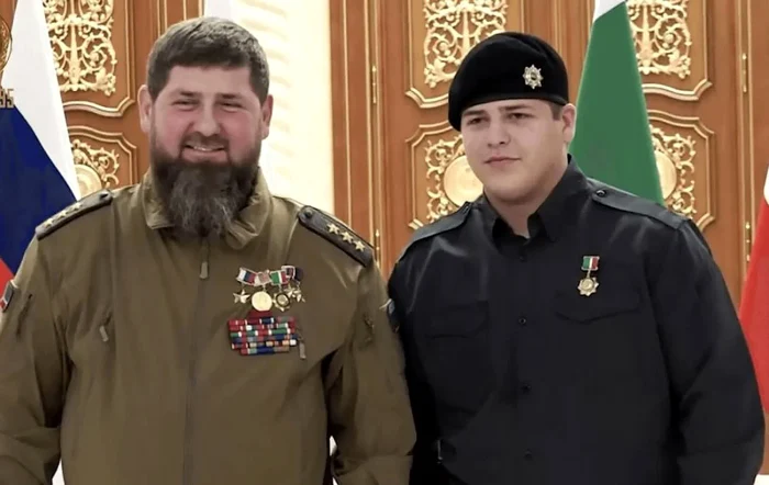 Ramzan Kadîrov și Adam Kadîrov FOTO: dialog