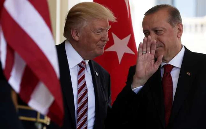 Donald Trump și Recep Tayyip Erdogan FOTO: arhivă