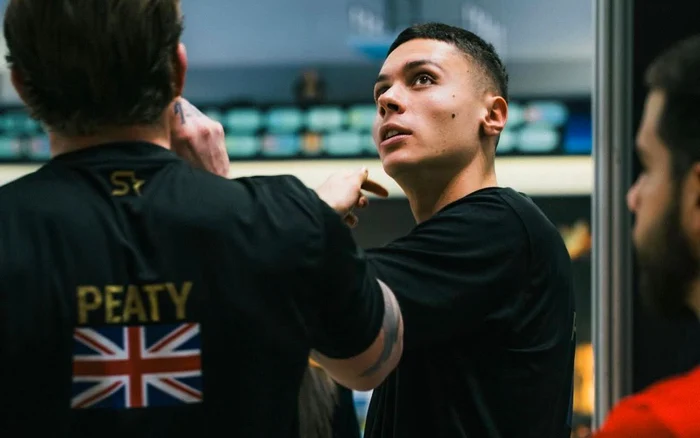 David Popovici, prezent la Otopeni  Foto/Instagram eMAG