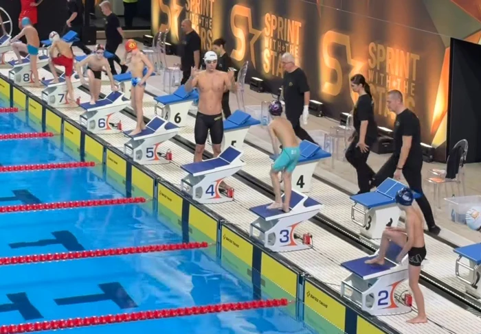 David a concurat cu tinerii sportivi  Foto/Instagram