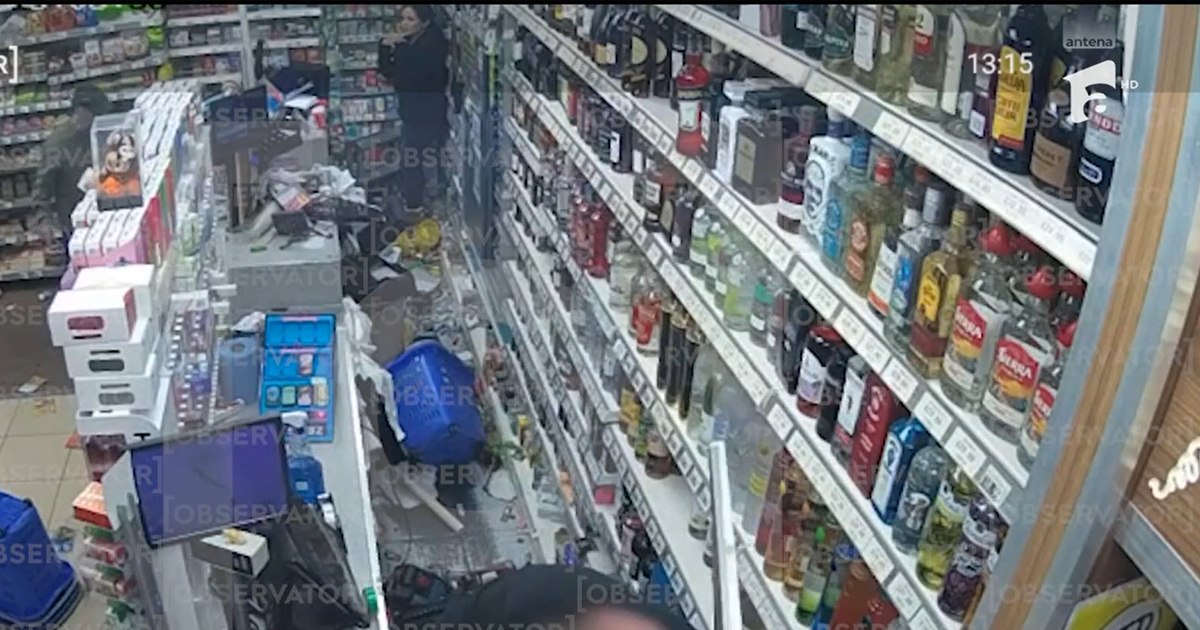 Magazin vandalizat în Londra de un grup de români, în mai puțin de 30 de secunde. Motivul violenței