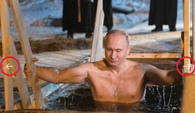 Minciuna lui Putin: de ce Kremlinul folosește imagini vechi pentru a-i păcăli pe ruși că liderul lor s-a scufundat în apa înghețată de Bobotează