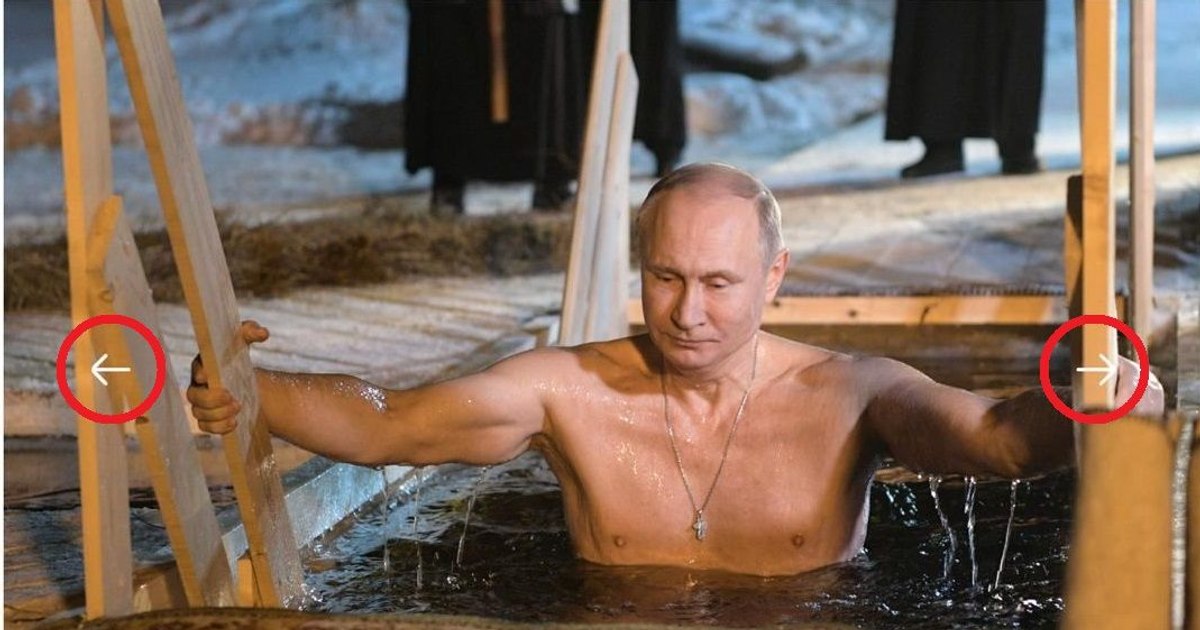 Minciuna lui Putin: de ce Kremlinul folosește imagini vechi pentru a-i păcăli pe ruși că liderul lor s-a scufundat în apa înghețată de Bobotează