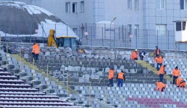 Stadionul Dinamo, pus la pământ. Buldozerele au intrat în Șoseaua Ștefan cel Mare