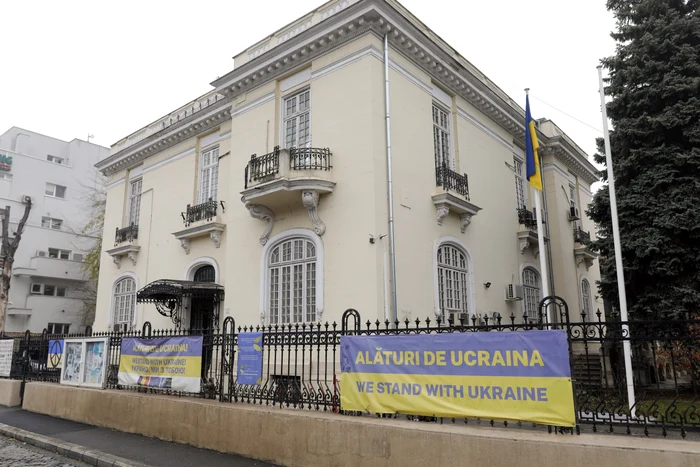 Ambasada Ucrainei de la București/FOTO: Inquam photos/George Călin