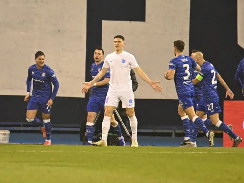 Dinamo Zagreb - FCSB (meci), în runda #7 din grupa principală din Europa League. Foto: Sport Pictures