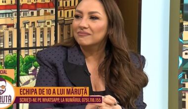 Andra, în lacrimi, în emisiunea „La Măruță”: „Se termină un capitol frumos, ați fost alături de familia noatră în momente importante din viață”