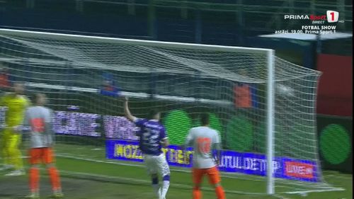 Robert Moldoveanu, gol în stilul lui Ilie Dumitrescu (Metaloglobus - Argeș). Foto: Captură Prima Sport