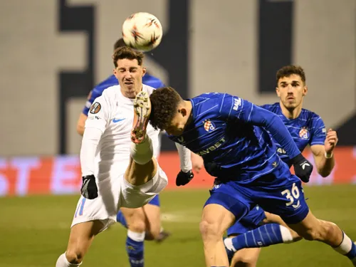 Dinamo Zagreb - FCSB (meci), în runda #7 din grupa principală din Europa League. Foto: Sport Pictures