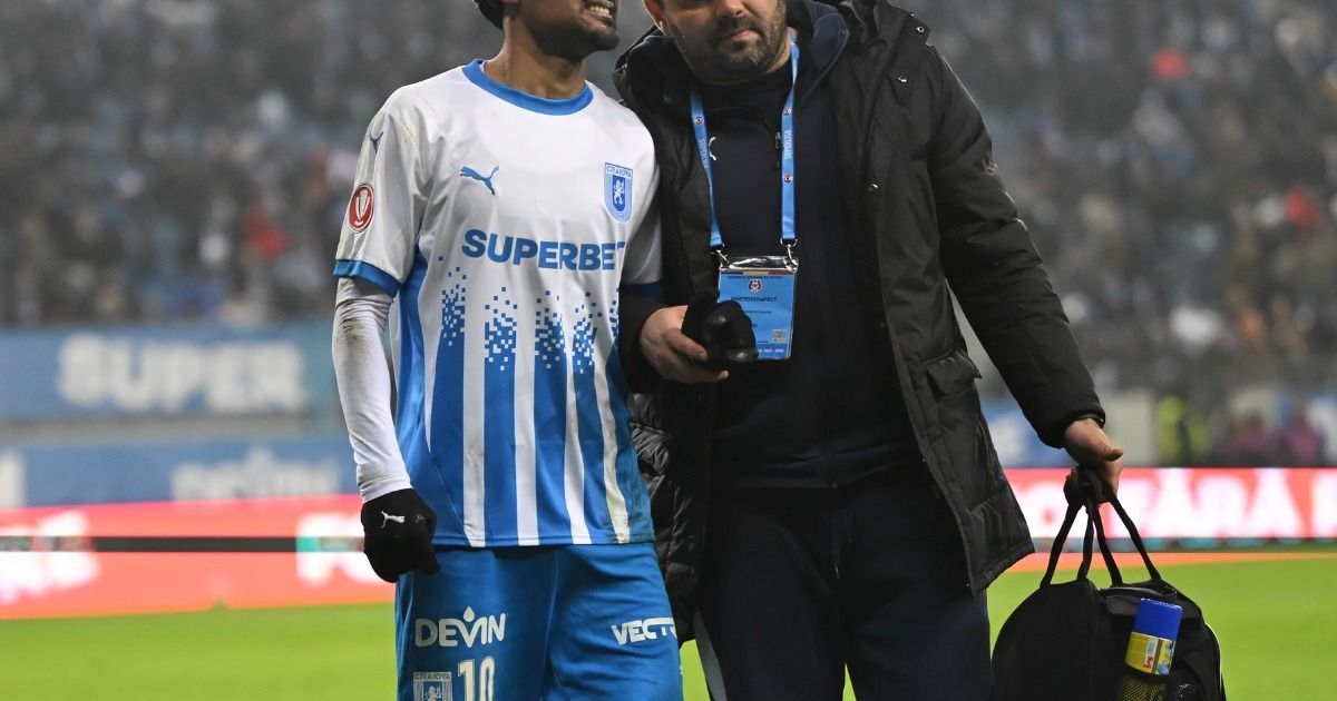 Probleme pentru Baiaram. Atacantul de la U Craiova s-a accidentat » Primul diagnostic