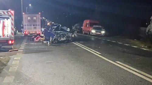 Accident grav pe DN 7 Valea Oltului șoseaua blocată pe ambele sensuri FOTO Facebook DRDP Craiova jpg