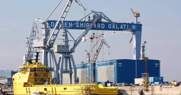 Construcția navelor la Șantierul Naval Galați în parteneriat cu Damen ar fi benefică României