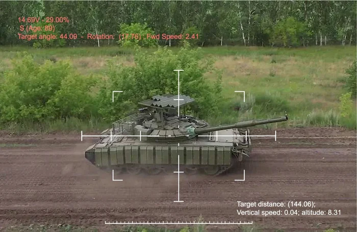 oves enterprise proiect nemesis AI, tanc luat la tinta jpg