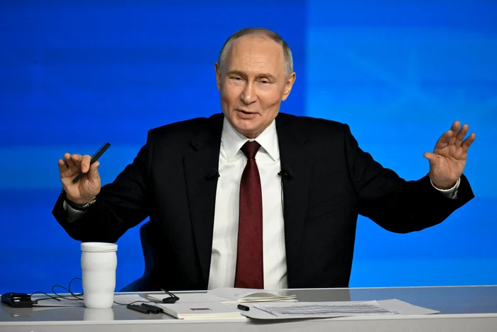 Președintele rus Vladimir Putin/FOTO:AFP