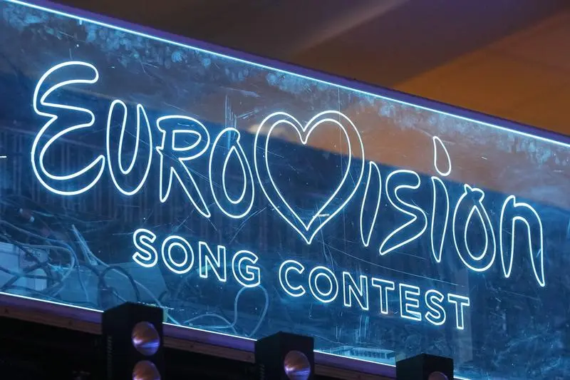 Eurovision logo, Foto: Pavlo Gonchar/SOPA Images / Shutterstock Editorial / Profimedia