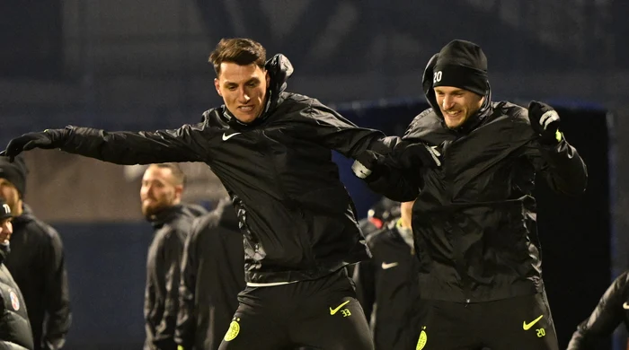 Atmosfera pare bună la antrenamentele campioanei. Rezultatele, mai puțin   FOTO Facebook FCSB