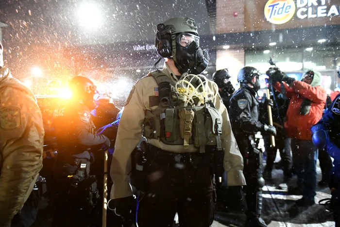 Proteste față de agenții ICE, la Minneapolis/FOTO:EPA/EFE