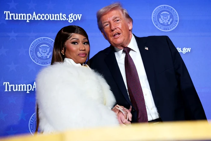  Nicki Minaj și Donald Trump FOTO: X / @metgalacrave
