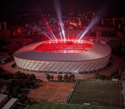 Stadion Dinamo - macheta. FOTO FB CS Dinamo Bucuresti