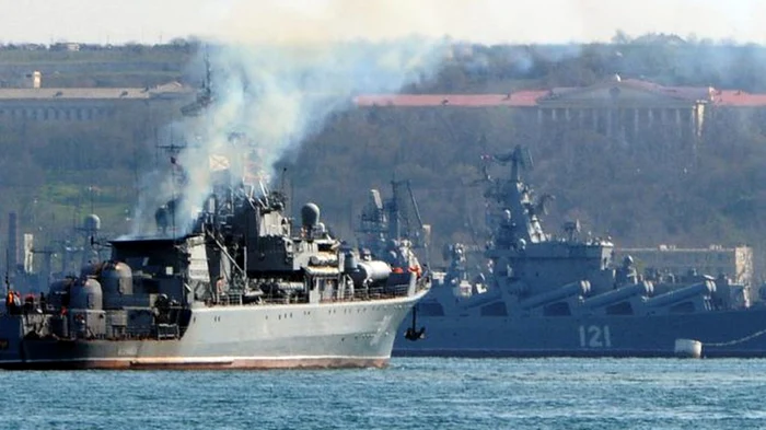 Cel puțin 20 de marinari au murit după atacul asupra crucișătorului rus Moskva FOTO Arhivă