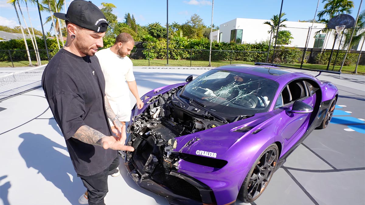 (VIDEO) Un youtuber a revelat cât de exorbitantă poate fi repararea unui Bugatti, chiar dacă a găsit piese ieftine de Audi pe el, produse în România | PiataAuto.md